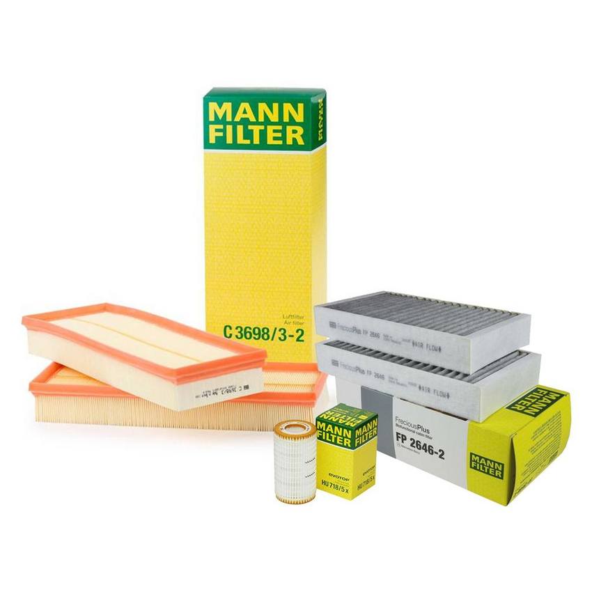 Mercedes Filter Service Kit 164830021864 - MANN-FILTER 3724923KIT